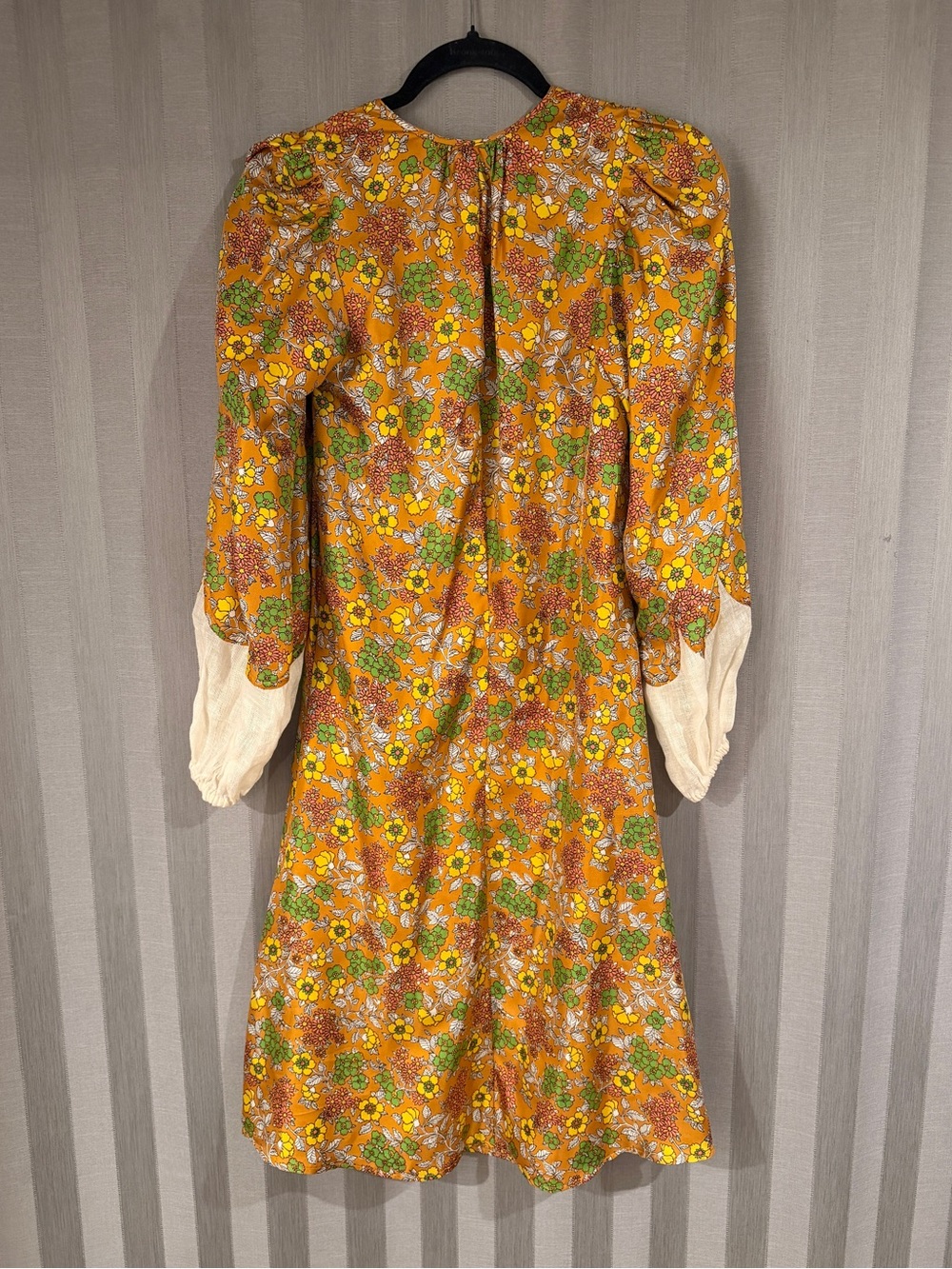 Tory Burch Wallpaper Floral Silk Dress - Size 0 - Picture 11 of 11